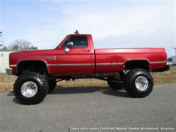 1984 Chevrolet Silverado Custom Deluxe C K 10 Lifted 4X4 Regular Cab Long Bed Classic   - Photo 2 - North Chesterfield, VA 23237