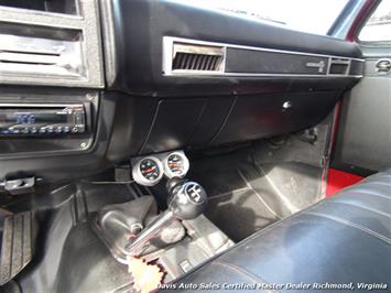 1984 Chevrolet Silverado Custom Deluxe C K 10 Lifted 4X4 Regular Cab Long Bed Classic   - Photo 18 - North Chesterfield, VA 23237