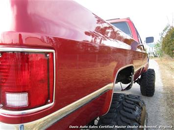 1984 Chevrolet Silverado Custom Deluxe C K 10 Lifted 4X4 Regular Cab Long Bed Classic   - Photo 29 - North Chesterfield, VA 23237