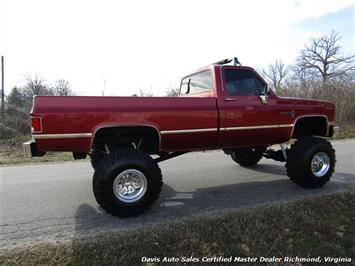 1984 Chevrolet Silverado Custom Deluxe C K 10 Lifted 4X4 Regular Cab Long Bed Classic   - Photo 6 - North Chesterfield, VA 23237