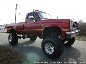 1984 Chevrolet Silverado Custom Deluxe C K 10 Lifted 4X4 Regular Cab Long Bed Classic   - Photo 7 - North Chesterfield, VA 23237