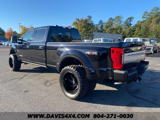 2021 Ford F-350 Platinum Superduty Dually 4x4 Diesel Lifted Pickup