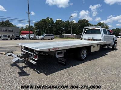 2022 Chevrolet 6500 HD Crew Cab 4x4 Flatbed Rollback Tow Truck   - Photo 12 - North Chesterfield, VA 23237