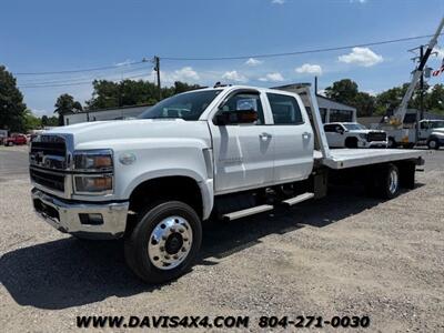 2022 Chevrolet 6500 HD Crew Cab 4x4 Flatbed Rollback Tow Truck   - Photo 7 - North Chesterfield, VA 23237