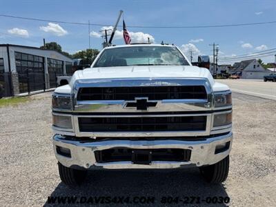 2022 Chevrolet 6500 HD Crew Cab 4x4 Flatbed Rollback Tow Truck   - Photo 8 - North Chesterfield, VA 23237