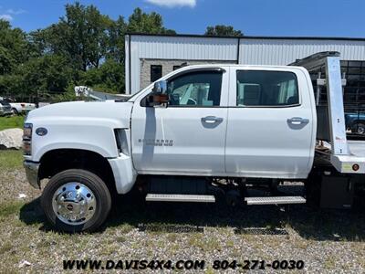 2022 Chevrolet 6500 HD Crew Cab 4x4 Flatbed Rollback Tow Truck   - Photo 3 - North Chesterfield, VA 23237