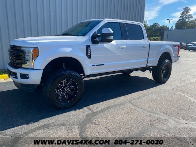 2017 Ford F-350 Platinum Lifted Superduty Diesel Loaded 4x4