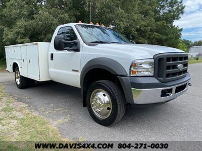 2005 FORD F-450 Superduty 4x4 Utility Truck Diesel   - Photo 3 - North Chesterfield, VA 23237