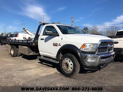 2015 RAM 5500 Heavy Duty Cummins Turbo Diesel Rollback Flatbed  With Century Steel 19.5 Foot Bed - Photo 3 - North Chesterfield, VA 23237