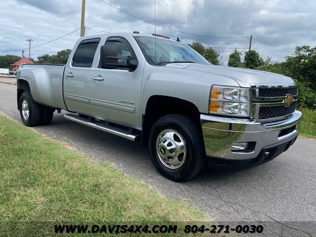 2013 Chevrolet Silverado 3500 HD Crew Cab Dually 4x4 LTZ Duramax Diesel