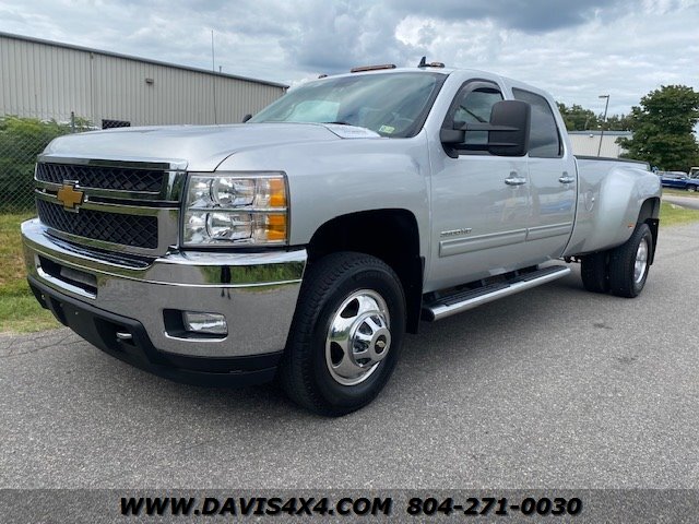 2013 Chevrolet Silverado 3500 Hd Crew Cab Dually 4x4 Ltz Duramax Diesel