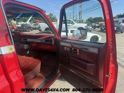 1986 Chevrolet K-10 Squarebody 4x4 - Photo 11 - North Chesterfield, VA 23237