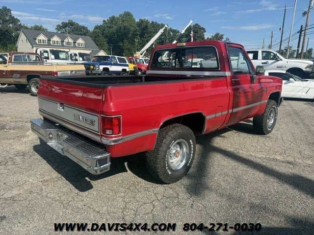 1986 Chevrolet K-10 Squarebody 4x4 - Photo 7 - North Chesterfield, VA 23237