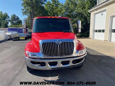 2007 International Durastar Extended Cab Flatbed Rollback Tow Truck   - Photo 2 - North Chesterfield, VA 23237