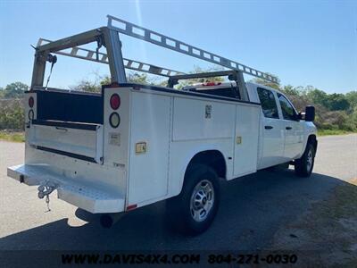 2014 Chevrolet Silverado 2500 HD Diesel Crew Cab 4x4 Utility Body Work Truck   - Photo 4 - North Chesterfield, VA 23237