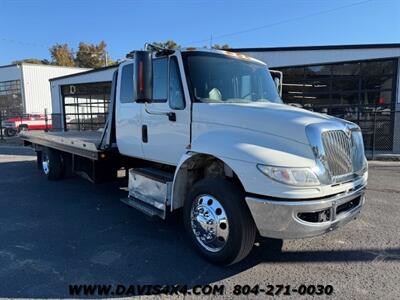 2017 International 4300 Extended Cab Rollback Flatbed Tow Truck  