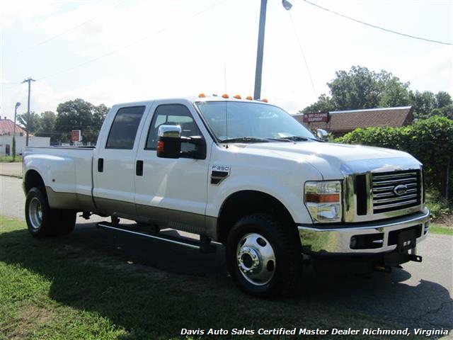 2009 Ford F-350 Super Duty Lariat Diesel 4X4 Dually Crew Cab LB