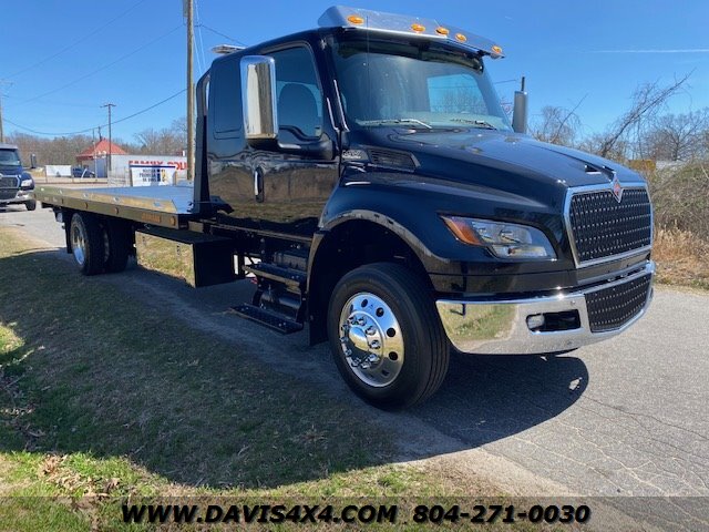 2023 International MV Extended Cab Rollback Wrecker Tow Truck