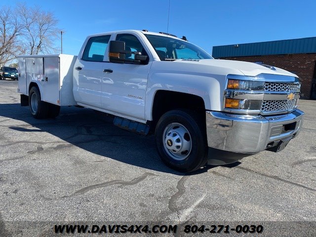 2019 Chevrolet Silverado 3500HD CC 4x4 Crew Cab Duramax Diesel Dually ...