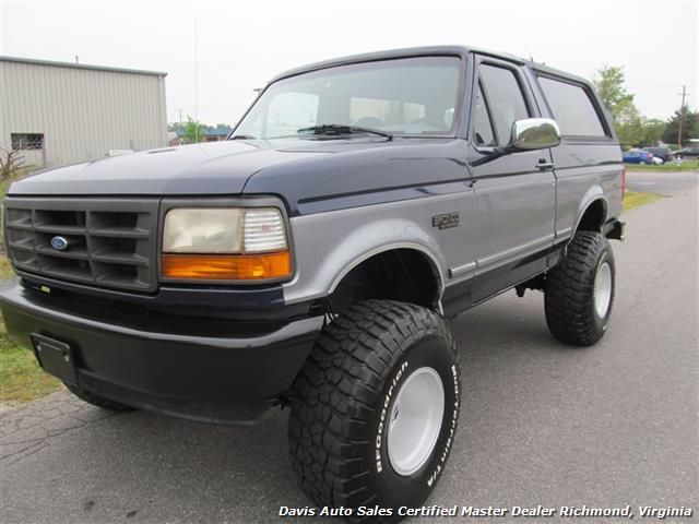 1994 Ford Bronco Xlt Lifted 4x4