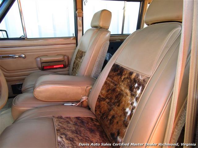 1988 Jeep Grand Wagoneer 4 Door 4x4 4wd Luxury Rust Free