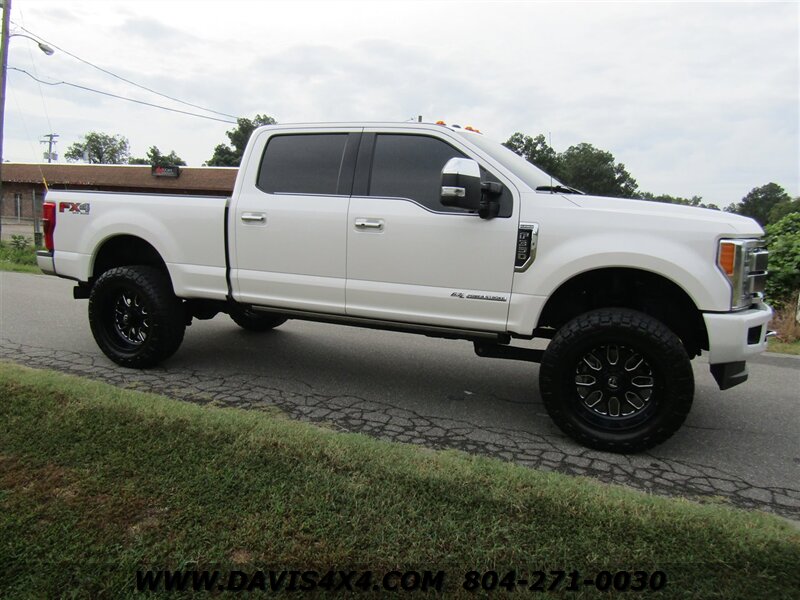 2018 Ford F-350 Super Duty Platinum Crew Cab Lifted Diesel (SOLD)