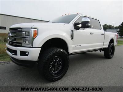 2018 Ford F-350 Super Duty Platinum Crew Cab Lifted Diesel (SOLD)   - Photo 2 - North Chesterfield, VA 23237