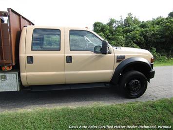 2008 Ford F-450 Super Duty XL Diesel Crew Cab Flat Bed Stake Body Dump Truck   - Photo 11 - North Chesterfield, VA 23237