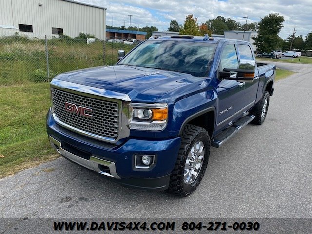 2016 Gmc Sierra 2500 Denali Hd Crew Cab Short Bed 4x4 Duramax Turbo Diesel Pickup