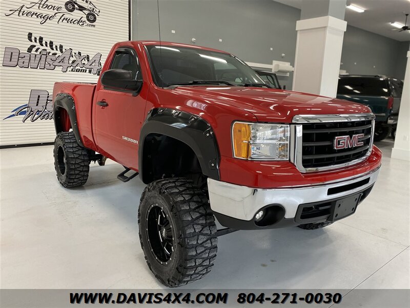 2011 GMC Sierra 1500 4X4 Lifted Silverado Regular Cab Short Bed Low ...