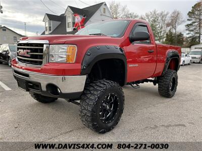 2011 GMC Sierra 1500 4X4 Lifted Silverado Regular Cab Short Bed Low ...