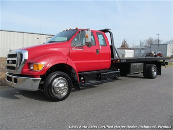 2005 Ford F-650 Super Duty XLT Rollback/Wrecker Tow Truck Extended Cab ...