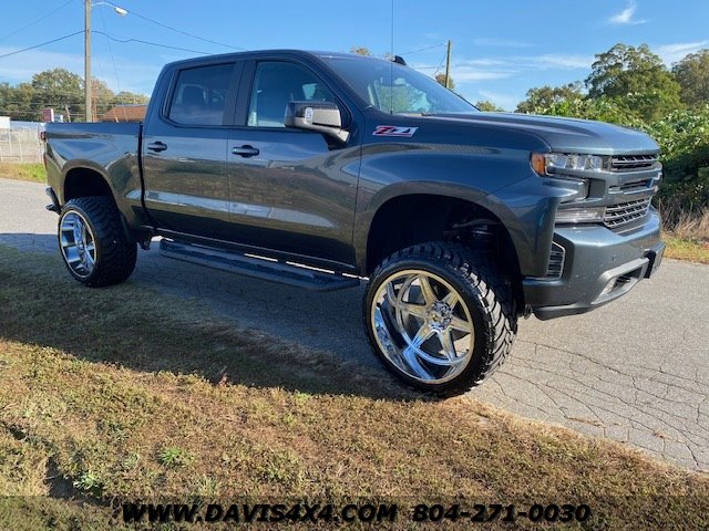 2019 Chevrolet Silverado 1500 Z71 4x4 Crew Cab Lifted Silverado Full ...