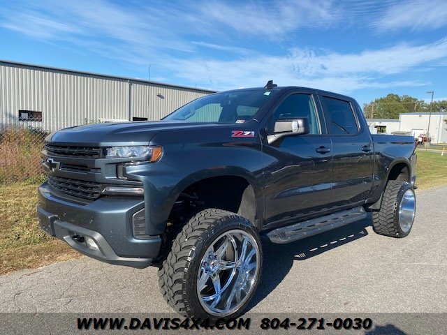 2019 Chevrolet Silverado 1500 Z71 4x4 Crew Cab Lifted Silverado Full ...