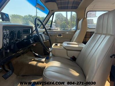 1985 Chevrolet Blazer K5 Squarebody Classic 4x4 - Photo 10 - North Chesterfield, VA 23237
