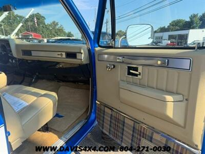 1985 Chevrolet Blazer K5 Squarebody Classic 4x4 - Photo 17 - North Chesterfield, VA 23237