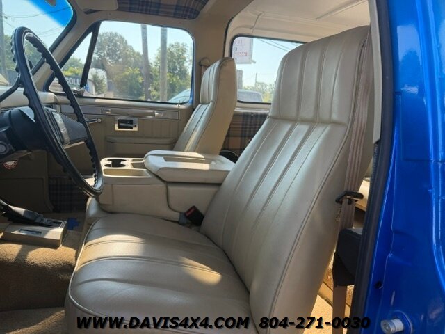 1985 Chevrolet Blazer K5 Squarebody Classic 4x4 - Photo 11 - North Chesterfield, VA 23237