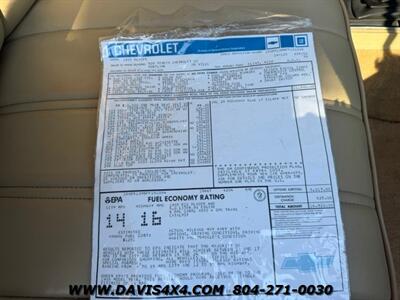 1985 Chevrolet Blazer K5 Squarebody Classic 4x4 - Photo 19 - North Chesterfield, VA 23237