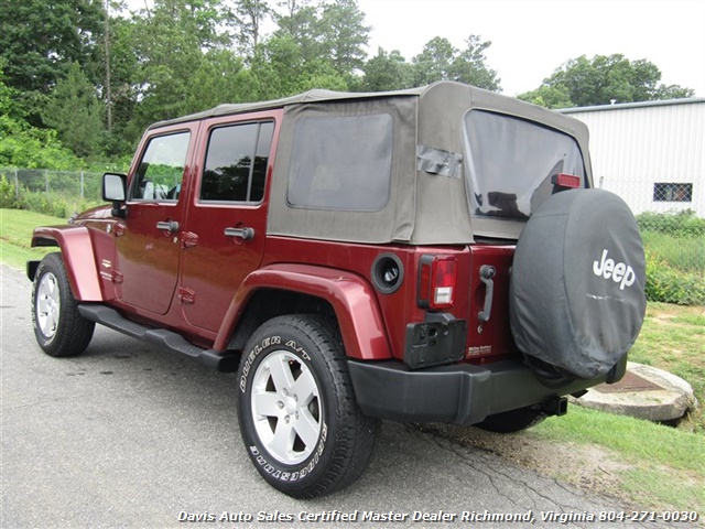 2007 Jeep Wrangler Unlimited Sahara 4X4 4 Door SUV (SOLD)