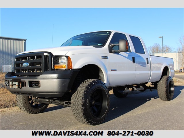 2007 Ford F-250 Super Duty XL Diesel Lifted 4X4 Crew Cab (SOLD)