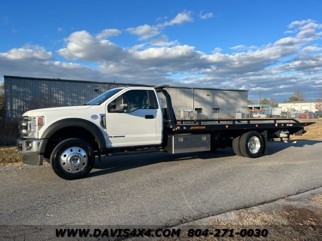 2022 Ford F-600 Super Duty Diesel Flatbed Rollback Tow Truck