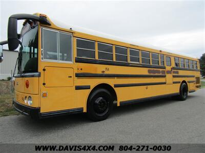 2004 Thomas School Bus Built Pusher Style Flat Nose Cab Over  With Caterpillar Diesel Engine - Photo 14 - North Chesterfield, VA 23237