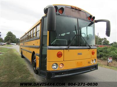 2004 Thomas School Bus Built Pusher Style Flat Nose Cab Over  With Caterpillar Diesel Engine - Photo 11 - North Chesterfield, VA 23237