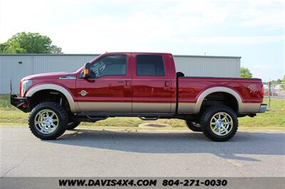 2014 Ford F-250 Super Duty Lariat Diesel Lifted 4X4  Crew Cab Short Bed - Photo 17 - North Chesterfield, VA 23237