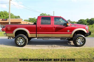 2014 Ford F-250 Super Duty Lariat Diesel Lifted 4X4  Crew Cab Short Bed - Photo 25 - North Chesterfield, VA 23237