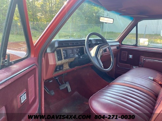 1986 ford f150 interior