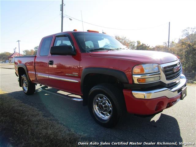 2003 GMC Sierra 2500 HD SLT Duramax Turbo Diesel 4X4 Extended Cab SB