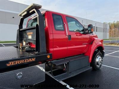 2019 Ford F-650 Extended Cab Jerr-Dan Rollback Flatbed Tow Truck   - Photo 4 - North Chesterfield, VA 23237