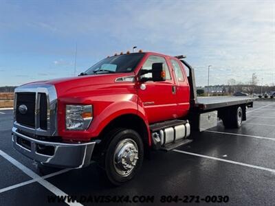 2019 Ford F-650 Extended Cab Jerr-Dan Rollback Flatbed Tow Truck  