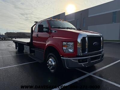 2019 Ford F-650 Extended Cab Jerr-Dan Rollback Flatbed Tow Truck   - Photo 3 - North Chesterfield, VA 23237